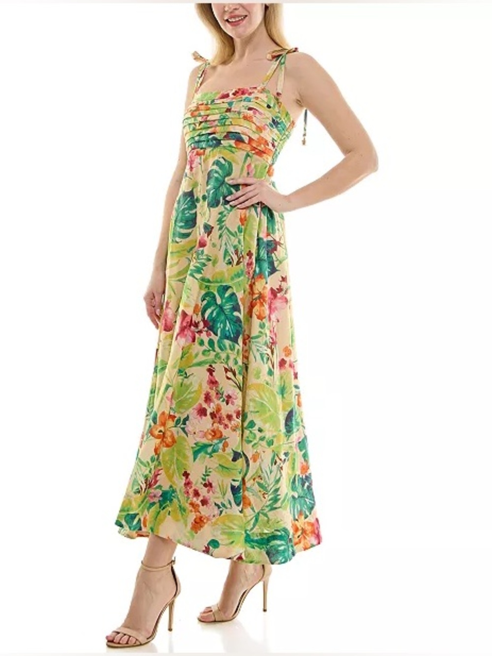 Taylor Tropical Turtle Charm Sundress